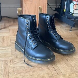 Dr. Martens Black Vegan Leather Boots